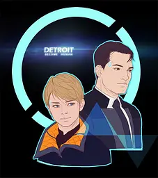 Кружка GeekLand Детройт: Стати людиною Detroit: Become Human Коннор і Кера DB.01.015 - мініатюра 3
