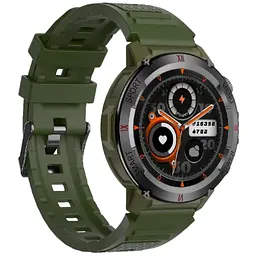 Смарт-годинник W&O IWO X22 IP68 Army Green - мініатюра 4
