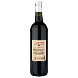 Вино Chateau Lauduc Invincible, червоне, сухе, 0,75 л (R3701) - мініатюра 2