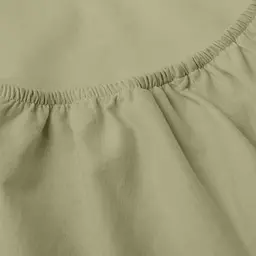 Простирадло Cosas на резинці фланель 80х190х25 olive, оливка (Flannel_05Olive_80х190х25) - мініатюра 2