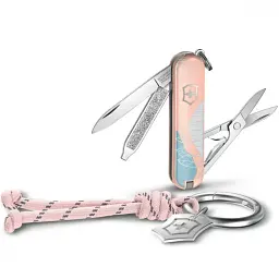 Ніж Victorinox Classic SD Paris Style 58 мм 1 сл, 7 функцій рожевий - мініатюра 4