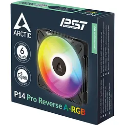 Корпусний вентилятор Arctic P14 Pro Reverse A-RGB Black (ACFAN00323A) [175991] - мініатюра 6