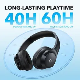 Навушники Anker SoundСore Q20i Black (A3004G11) - мініатюра 9