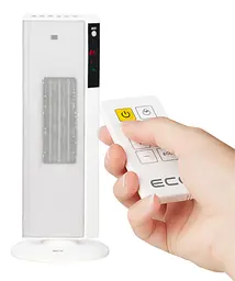 Керамічний обігрівач ECG KT 200 DT White - мініатюра 7