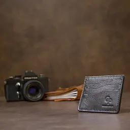 Шкіряний картхолдер Grande Pelle 11500 чорний - мініатюра 8
