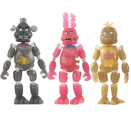 Набір фігурок FNAF Five Nights At Freddy's П'ять ночей із Фредді Аніматроніки 6 шт - мініатюра 3