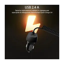 Зарядний пристрій Promate 17W USB + Lightning (voltrip-i.black) - мініатюра 4