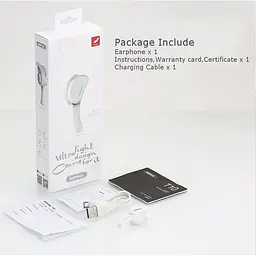 Bluetooth-Гарнітура Remax RB-T10 з шумопоглинанням біла - мініатюра 4
