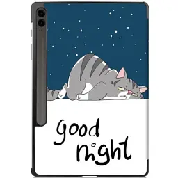 Чохол до планшета BeCover Smart Case Samsung Tab S9 Plus (SM-X810/SM-X816)/S9 FE Plus (SM-X610/SM-X616) 12.4" Good Night (710378) - мініатюра 4