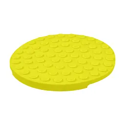 Килимок для злизування і повільного харчування Waudog Silicone 211х211х30 мм жовтий - мініатюра 5