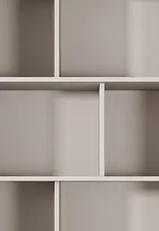 Стелаж Perfect Home Ланте / Lante 2S з 2 шухлядами і чорними ніжками Беж (PFH-091173) - мініатюра 7