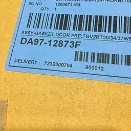 Ущільнювальна гума морозильної камери для холодильника Samsung RT30MB, RT30, RT34, RT37, DA97-12873F - мініатюра 9