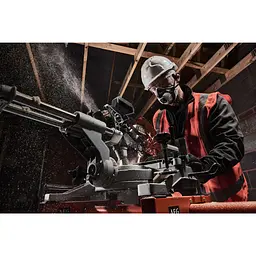 Пила торцювальна AEG безщіткова акумуляторна Li-Ion 18 В (BPS18-254BL-0) - мініатюра 2