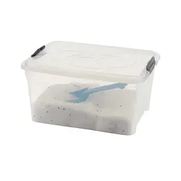 Контейнер для зберігання Sim Box 40x30x22h, 18 л прозорий - мініатюра 3