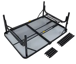 Стіл Bo-Camp Northgate 90x60 см Black/Grey (1404184) (DAS303262) - мініатюра 5