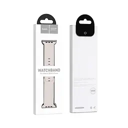 Ремінець для смарт-годинника Hoco iWatch WA15 Flexible series 8-character buckle midnight blue 38/40/41 мм - мініатюра 3