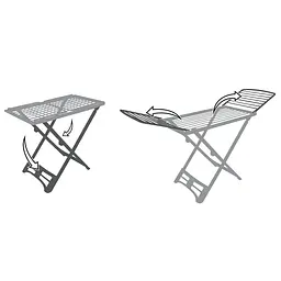 Сушарка для білизни підлогова Casa Si Resin 20m White (CS92066Q01) - мініатюра 6