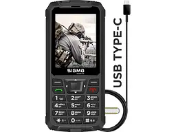 Мобільний телефон Sigma mobile X-treme PR68 Type-C Black (4827798122419) - мініатюра 2