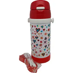 Термочашка Krauzer 350 мл червона (85-350Red) - мініатюра 2