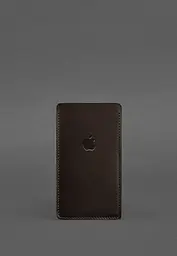 Шкіряний чохол для iPhone 11 Темно-коричневий Краст - мініатюра 2