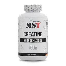 MST® Креатин MST Nutrition Гідрохлорид 750 мг - 300 капсул