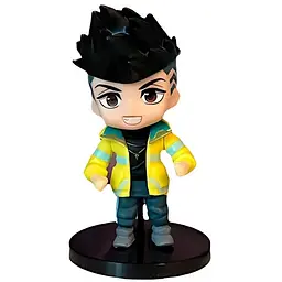 Колекційна  фігурка   Чібі Chibi Девід Мартінес Кіберпанк Біжуть краєм David Martinez Cyberpunk Edgerunners 10см Китай CH C CPE DM