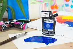 Акрилова фарба Sennelier Abstract, 500 мл, Основний синій (Primary Blue) - мініатюра 4