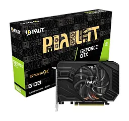 Відеокарта Palit GTX 1660 6Gb StormX (NE51660018J9-165F) (GDDR5, 192 bit, PCI-E v3.0) Б/в - мініатюра 4