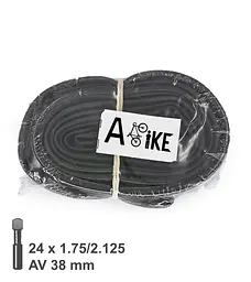 Камера велосипедна A-Bike 24x1.75/2.125 AV 38 мм (G0001331) - мініатюра 2