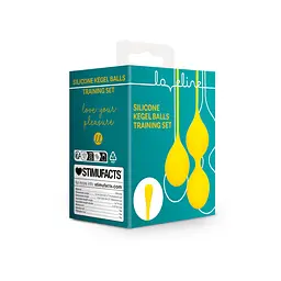 Набір вагінальних кульок Loveline Silicone Kegel Balls Training Set Carambola - мініатюра 7