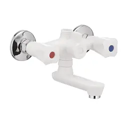 Змішувач для ванни Plamix Omega-142 white PM0021 Білий