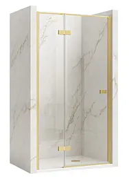 Розпашні душові двері Rea Atlas 120x200 праві brushed gold REA-K4677