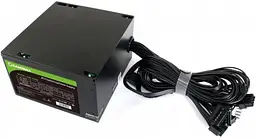 Блок живлення GameMax 600 Вт GM-600B, Black, Active PFC, 12 см, 1xMolex / 3xSATA / 1x6+2-pin / 1x4+4-pin / 1x20+4-pin, захист OVP / UVP / OCP / OLP / OPP / SCP - мініатюра 3