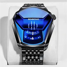 Годинник чоловічий наручний Hemsut Binbono (Black) - мініатюра 3