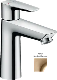 Змішувач Hansgrohe Talis E 110 для умивальника з донним клапаном pop-up Brushed Bronze 71710140 Бронза - мініатюра 2