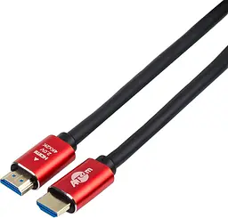 Кабель ATcom HDMI - HDMI 10m v2.0 4K red/gold (24910)