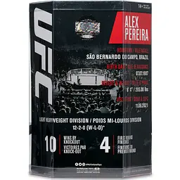 Фігурка UFC Alex Pereira - UFC SportsPicks - Gold Label - Posed - мініатюра 7