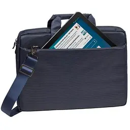 Сумка для ноутбука RivaCase 15.6" 8231 Blue (8231Blue) - мініатюра 2