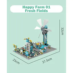 Конструктор Makerzoid Happy Farm Fresh Fields (MKZ-HF-01) - мініатюра 3