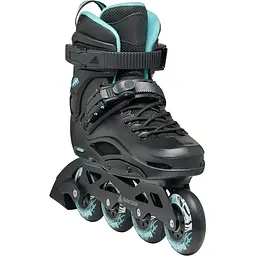 Ролики Rollerblade RB 80 W 39 Black/Light blue (1012-07400600-774-250) - мініатюра 4