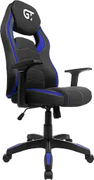 Геймерське крісло GT Racer чорне із синім (X-2589 Black/Blue) - мініатюра 2