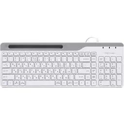 Клавіатура A4-Tech FK25 (White), USB - мініатюра 1