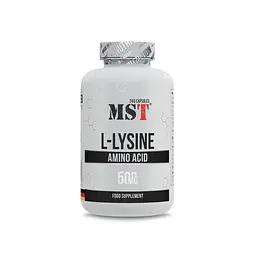 Амінокислота L-Lysine, 240 капсул MST vit0004077
