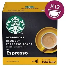 Кава в капсулах Starbucks Dolce Gusto Blonde Espresso 12 шт