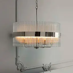 Кришталева люстра LAURA ASHLEY у двох розмірах Line.F Діаметр 60см