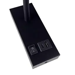 Світильник настінний Violux SNAKE USB+Type-C 5W 4200K 250Lm IP20 чорний ( 552101 ) - мініатюра 7