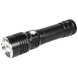 Ліхтар Quantum Solid-M 10W LED з USB + Li-ion 18650/1500mAh, блістер (QM-FL1020-18650/1500-PB)