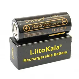 Акумулятор 26650 високострумовий LiitoKala Lii-50A Li-Ion 5000 мАг - мініатюра 3