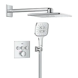 Душова система прихованого монтажу Grohe Grohtherm Smartcontrol з Rsh Smartactive 310 Cube 1039980000, Хром