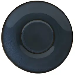 Блюдце МВМ My Home Фйорд 15 см глибокий синій KP-135 DEEP BLUE)